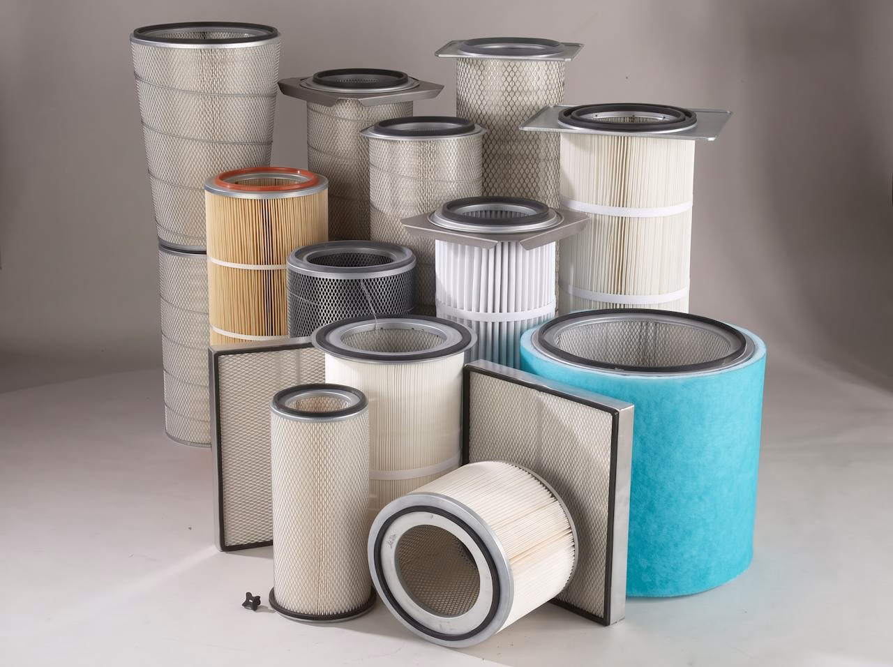 Replacement Dust Collector Cartridge Filters Replacement dust collector cartridge filters in several sizes and media